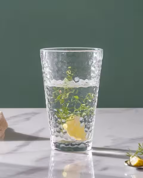 لیوان بلند مدل پولکی دلی گلس deli glass