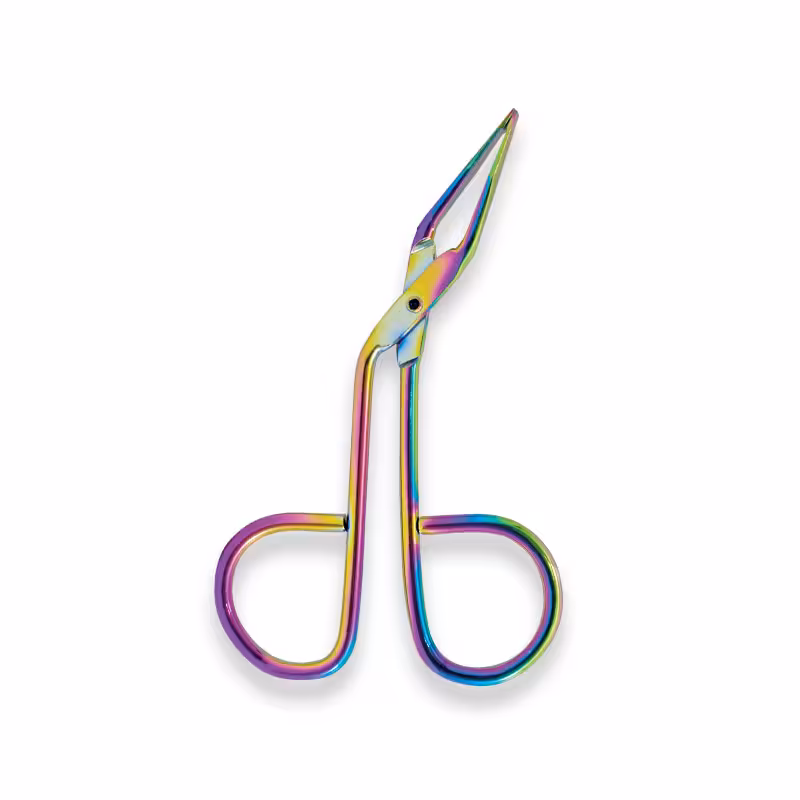 موچین قیچی سر کج تیتانیوم لوپینا-کد M014
