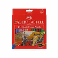 مداد رنگی 24 رنگ فابر کاستل مدل Classic Gold | چاوه