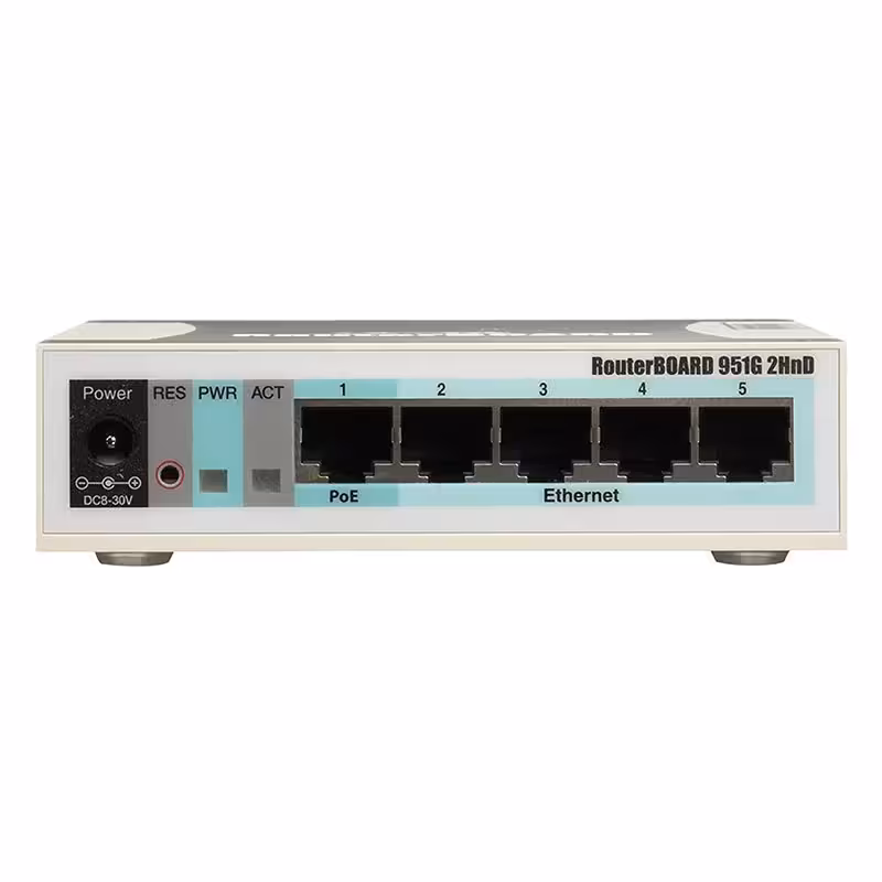 روتر بی سیم میکروتیک مدل Mikrotik RB951G-2HnD
