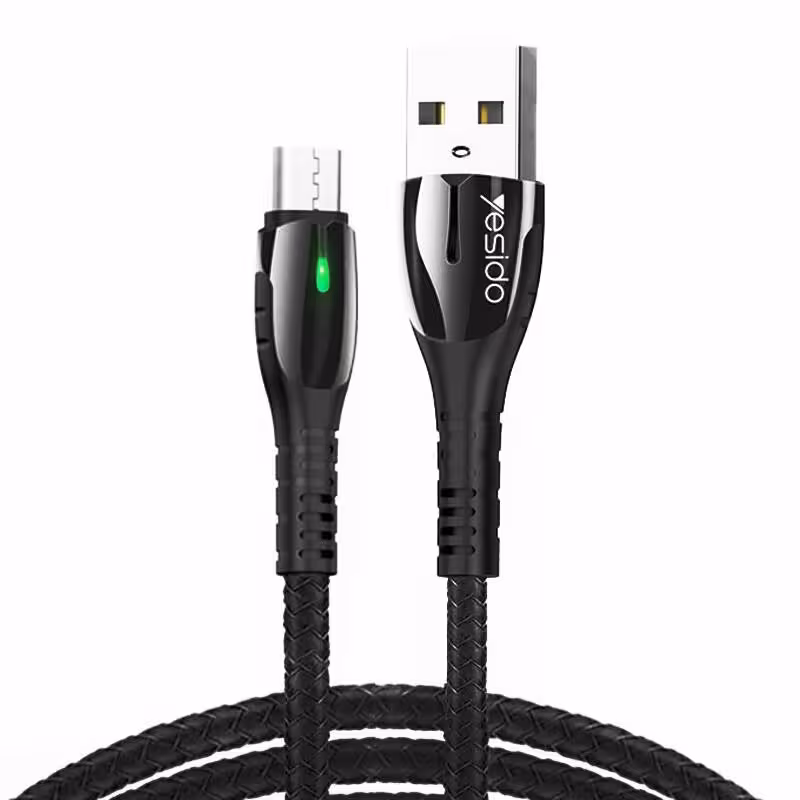 کابل USB به microUSB یسیدو YESIDO CA43 طول 1.2 متر