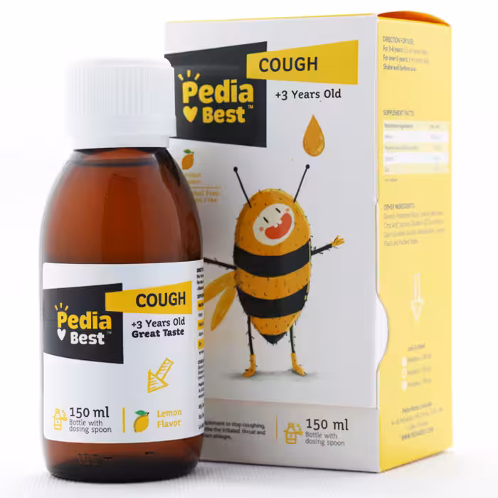 مکمل سرفه کودکان | شربت کاف پدیابست