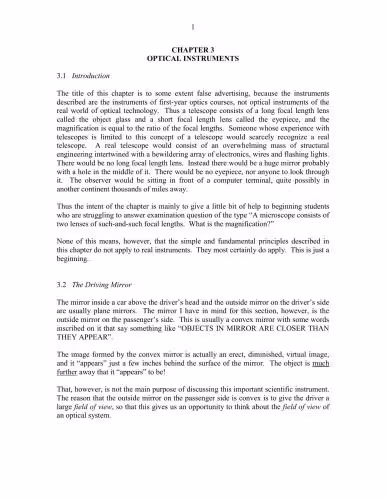 خرید و دانلود نسخه کامل کتاب Geometric optics (lecture notes)