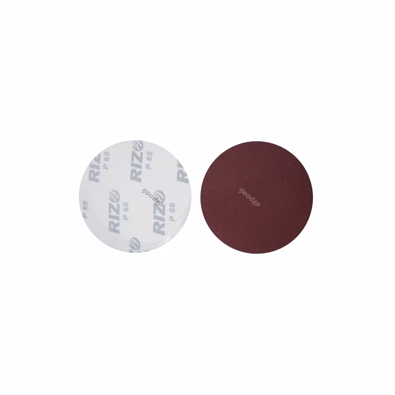 سنباده دیسکی پشت کرکی اکسید قرمز قطر 180 ریزو RIZO مش 60