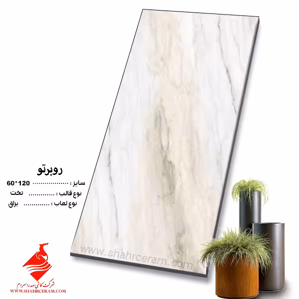 سرامیک روبرتو  120*60 صدرا سرام