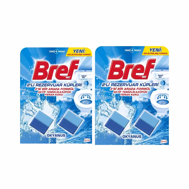 قرص خوشبو کننده توالت فرنگی برِف مدل okyanus مجموعه 4 عددی | کالا مکس