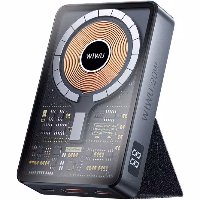 پاور بانک مگ سیف وایرلس ویوو JC-21 با ظرفیت 10000 میلی آمپر