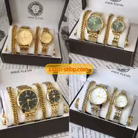 ست ساعت زنانه و مردانه  الگانس و دستبند انگشتر