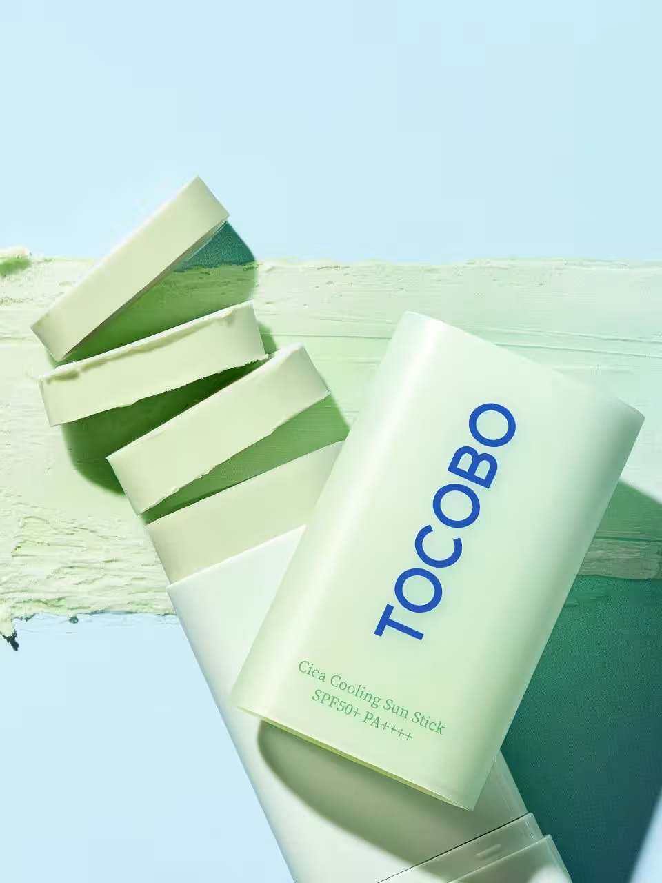 ضدآفتاب استیکی خنک کننده سبز spf50