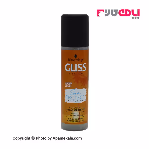 اسپری دو فاز مو های آسیب دیده گلیس (gliss) مدل Gliss Sun Protect Liquid