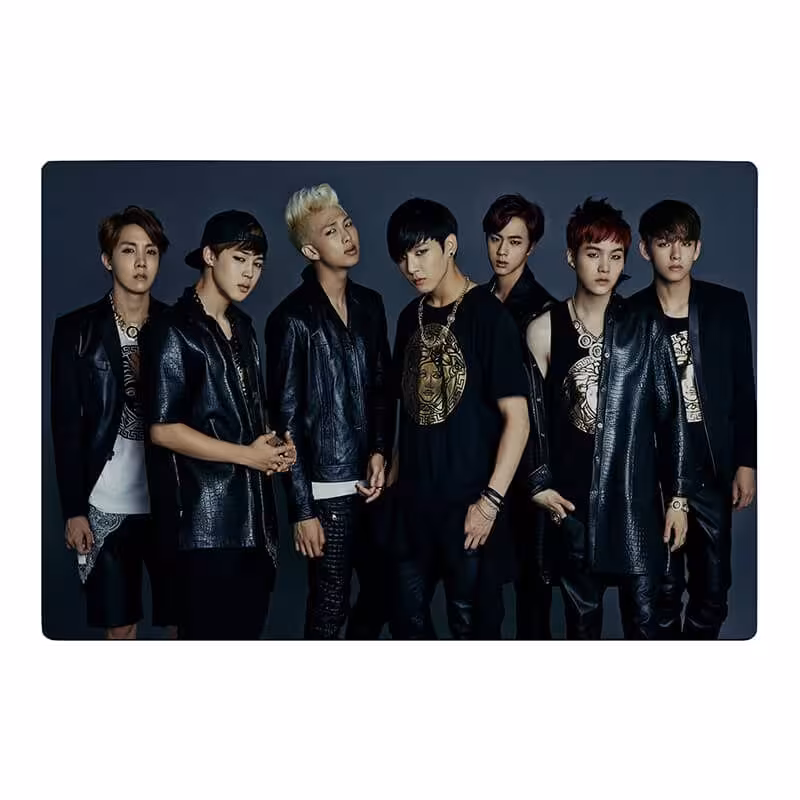 خرید و قیمت موس پد گیمینگ طرح bts کد 4165