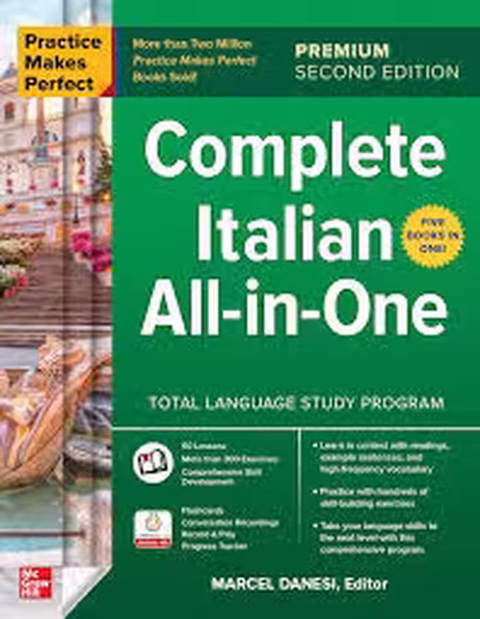 کتاب Practice Makes Perfect Complete Italian All In One
