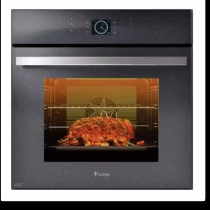 فر برقی داتیس مدلDF675s طوسی 78 لیتری داری سنسور پخت گوشت meat prod و فن کانوکشن جهت پخت یکنواخت