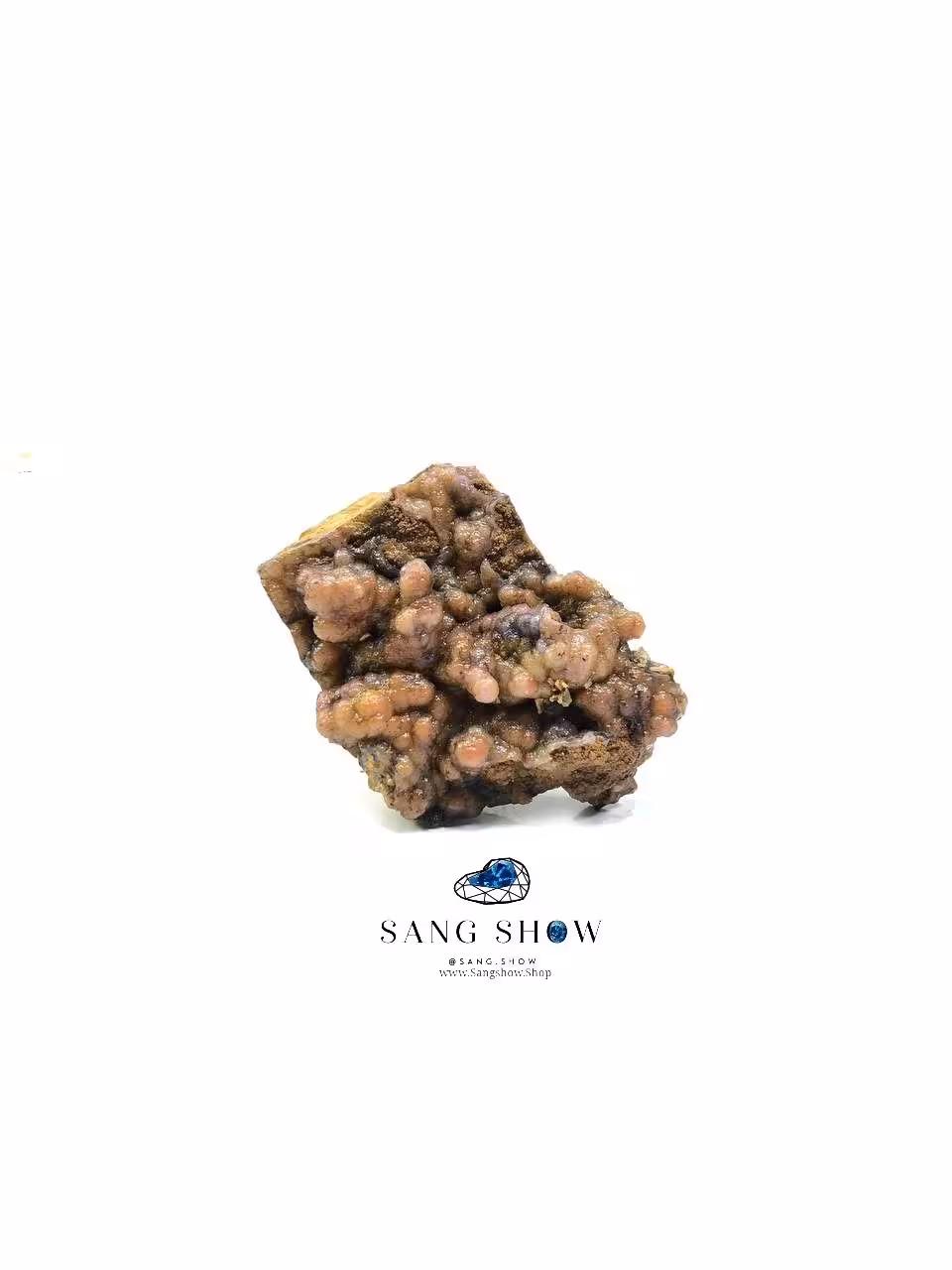 سنگ عقیق انگوری زیبا نمونه استثنایی و اصل و معدنی S1779