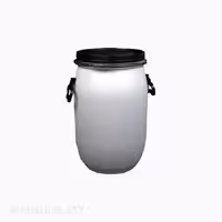 بشکه 30 لیتری دسته گوشواره ای با واشر سفید