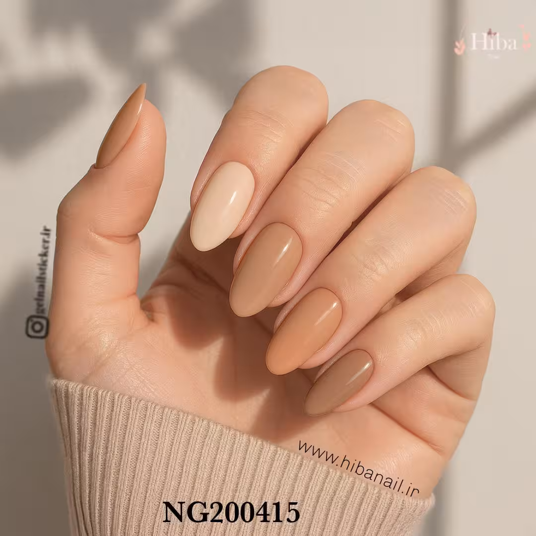 استیکر ژله ای کاشت ناخن (نیل رپ)_کد NG200415