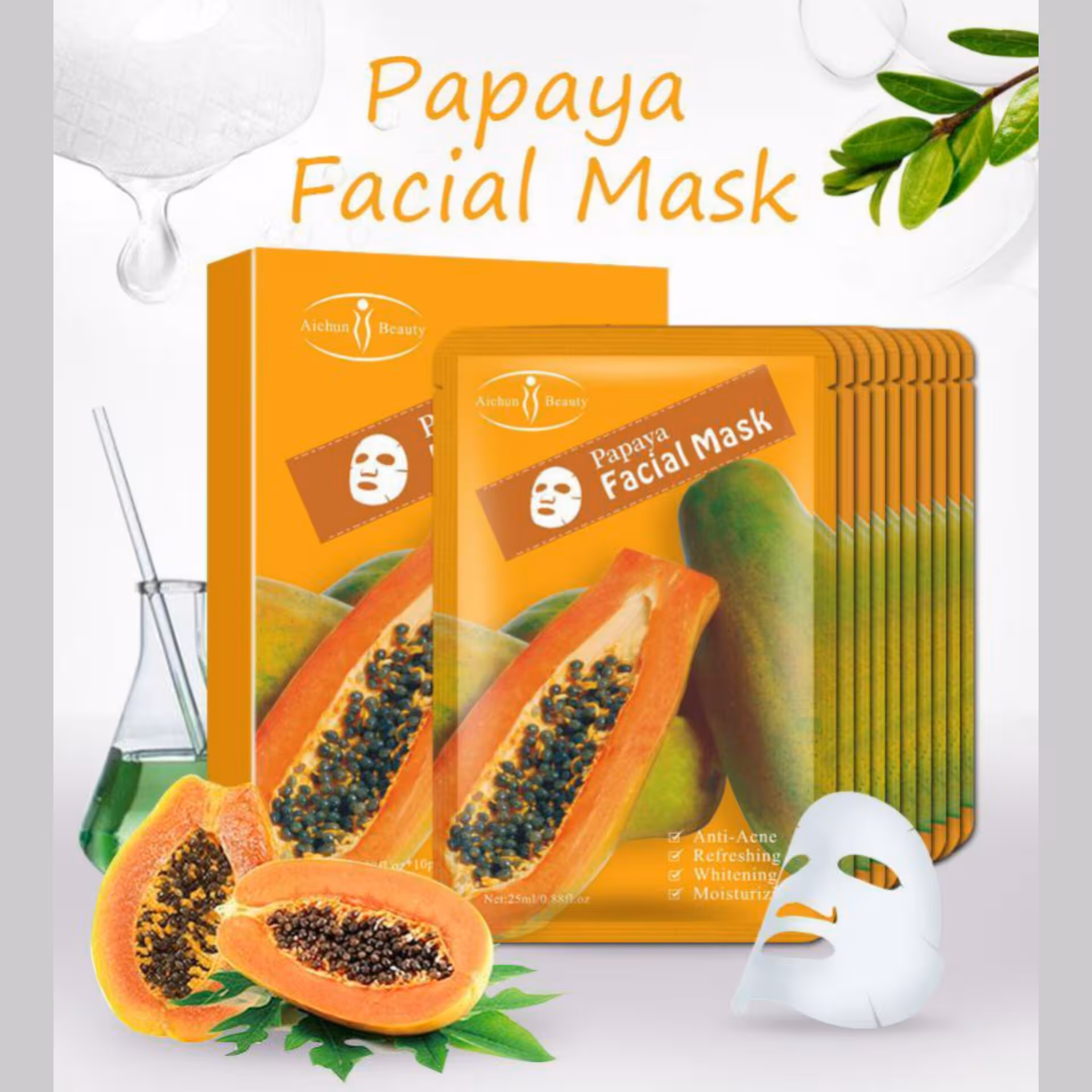 ماسک ورقی پاپایا