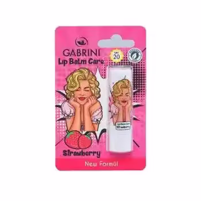 بالم لب گابرینی Gabrini حاوی اسانس توت فرنگی