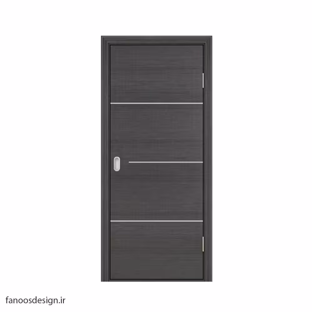درب وکیوم اتاقی رنگ طوسی مات کد 1034