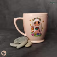 مینی ماگ دخترانه صورتی