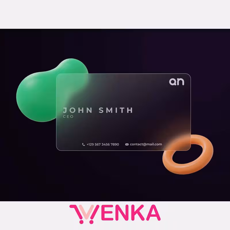 موکاپ کارت ویزیت کد462