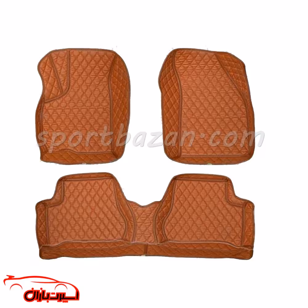 کفپوش گلدوزی پنج بعدی ام جی 550 چرمی