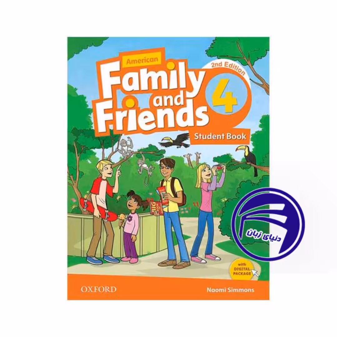 خرید کتاب American Family and Friends 4 Second Edition (سایز وزیری)