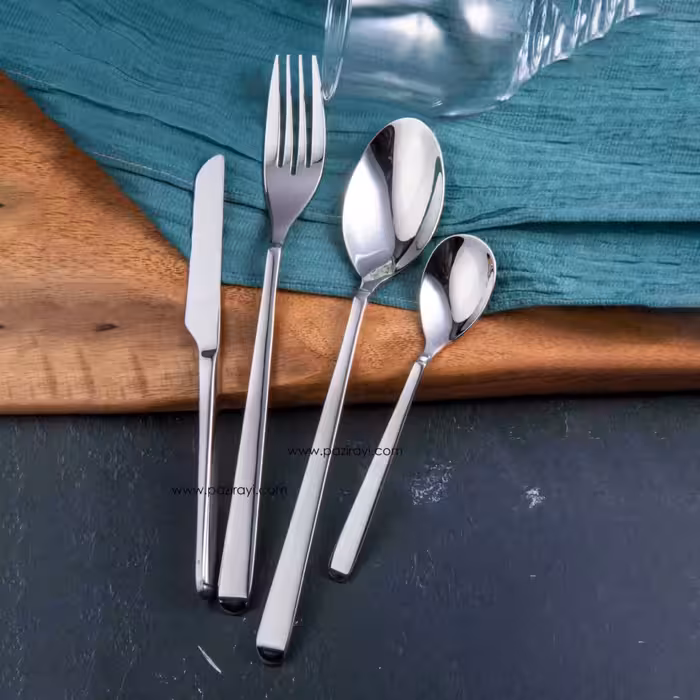 سرویس قاشق چنگال 30 نفره اس جی مدل 275m