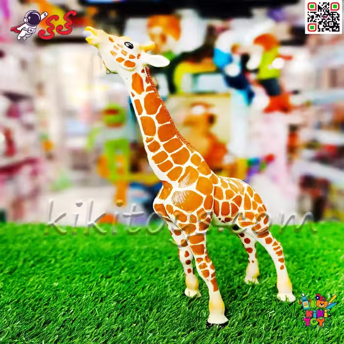 فیگور زرافه اسباب‌بازی حیوانات برند Animal Paradise مدل 3295