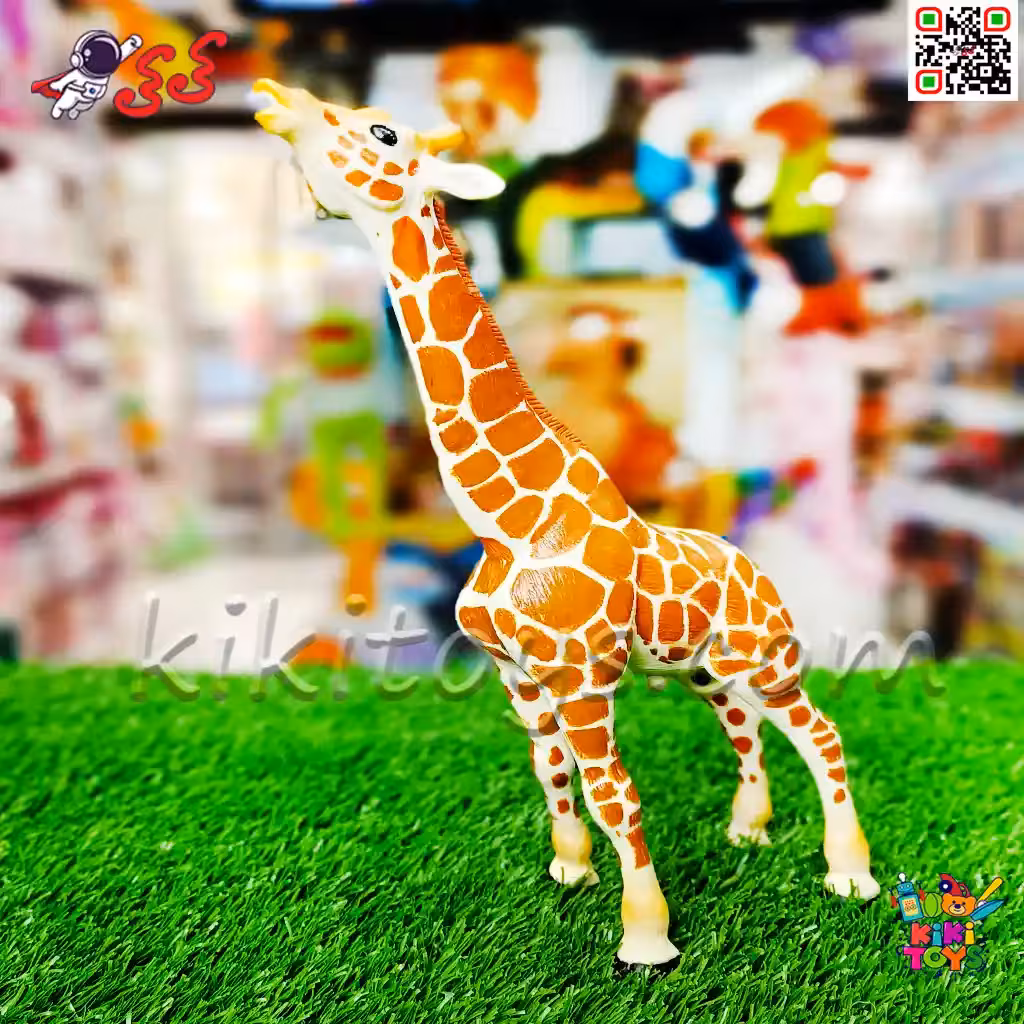 فیگور زرافه اسباب‌بازی حیوانات برند Animal Paradise مدل 3295
