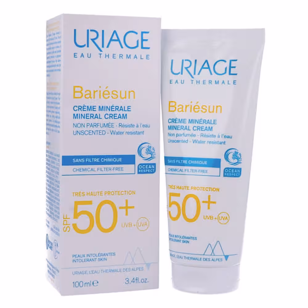 کرم ضد آفتاب مینرال اوریاژ مدل Bariesun SPF 50  حجم 100 میل