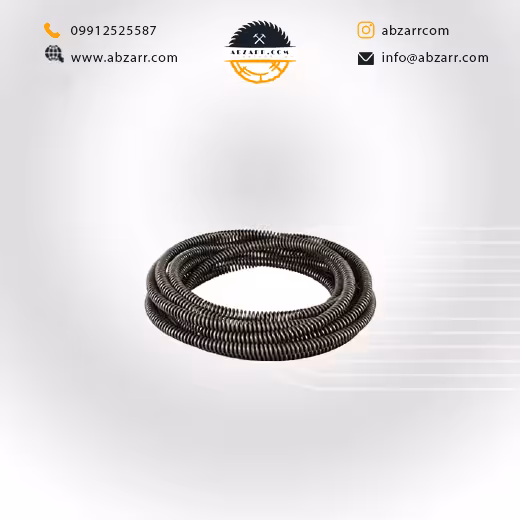 فنر لوله بازکنی 10 متری سایز 22 میلیمتر شمس (( اقساط یک ساله ))