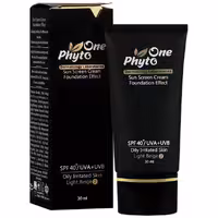 ضدآفتاب کرم پودری کد 2 بژ روشن  SPF40 مناسب پوست چرب و حساس فیتو وان 30 میلی‌لیتر Phyto One