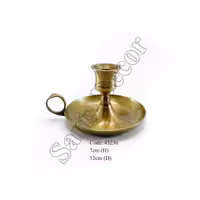 شمعدان انگشتی برنجی جفتی 43236