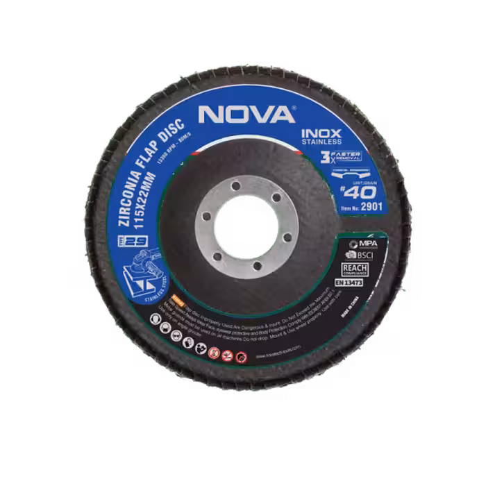 سنباده فلاپ ZIRCONIA دیسک 115 میلیمتری 2902