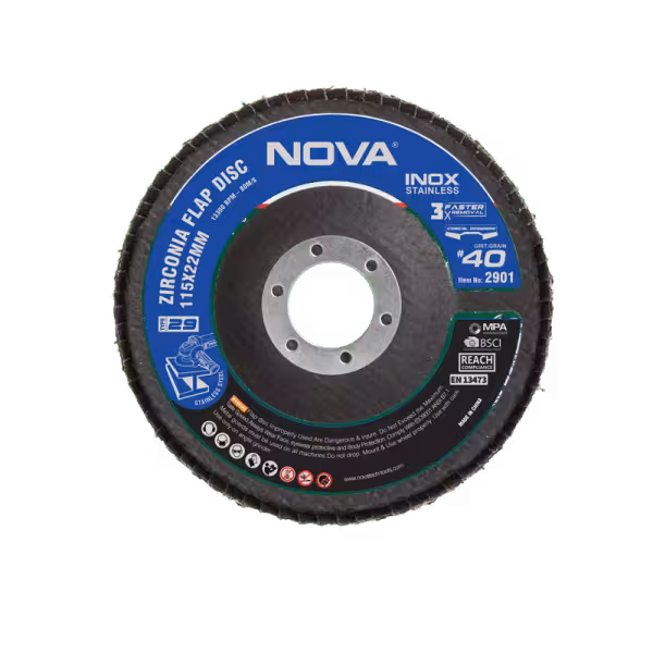 سنباده فلاپ ZIRCONIA دیسک 115 میلیمتری 2902