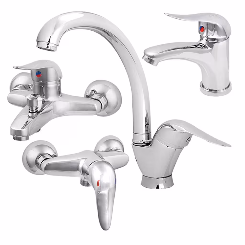 ست شیرآلات مدل ساحل مجموعه 4عددی