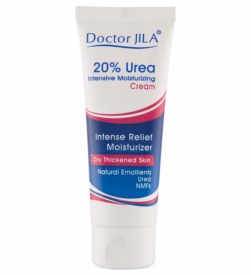 دکتر ژیلا کرم مرطوب کننده و نرم کننده اوسرین حاوی 20 درصد اوره 75 گرم - داروکاو