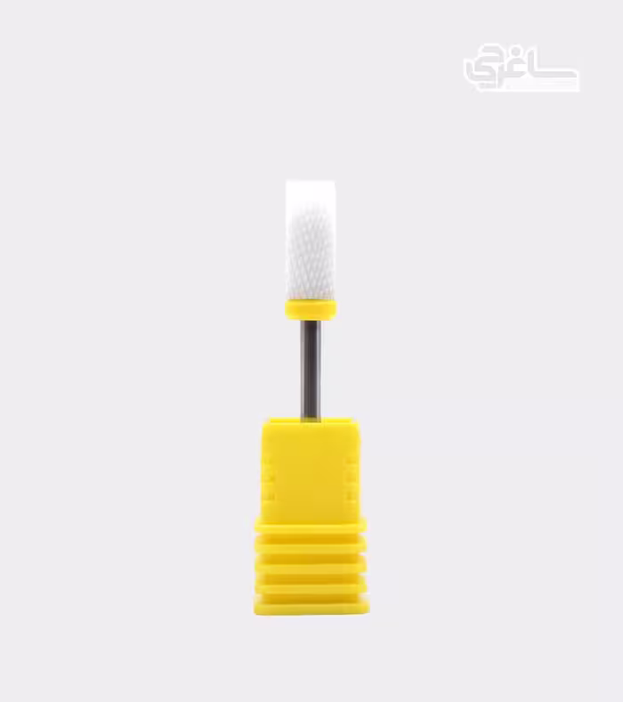 سر سوهان سرامیکی نوار زرد استوانه large barrel XF کد 17