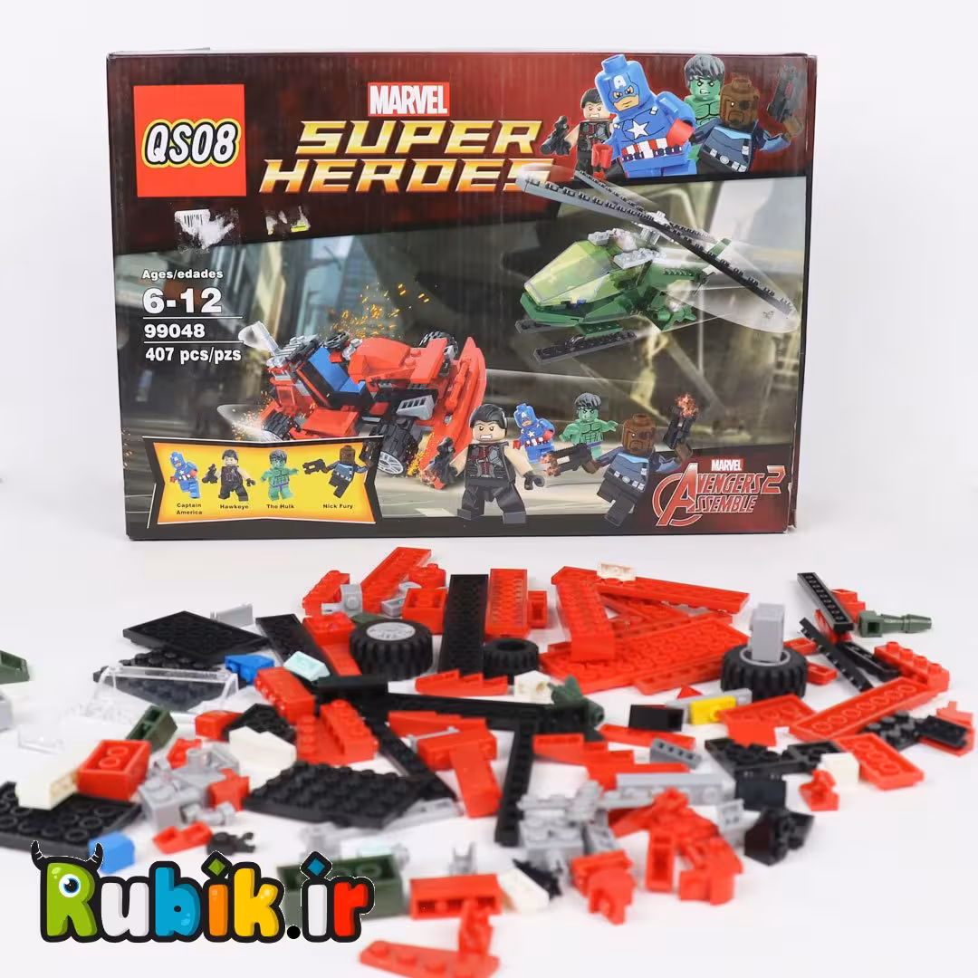 لگو سوپر هیرو 407 قطعه
