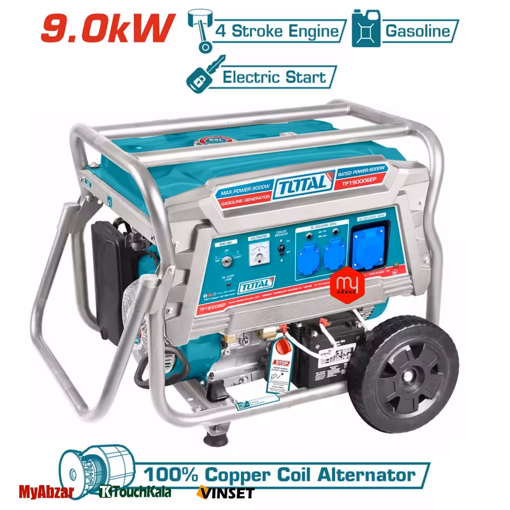 موتور برق توتال 9 کیلووات مدل TP190006EP