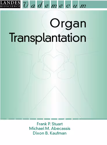 خرید و دانلود نسخه کامل کتاب Organ Transplantation stuart