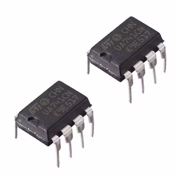 آی سی اس تی مایکروالکترونیکس مدل UA741CN DIP بسته 2 عددی