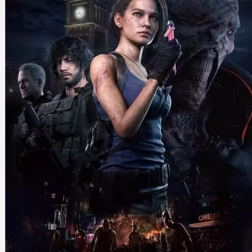 بازی رزیدنت اویل 3 ریمیک Resident Evil 3 دوبله فارسی
