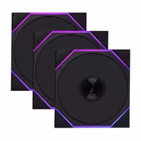 فن کیس لیان لی مدل UNI FAN TL120 Wireless بسته 3 عددی مشکی
