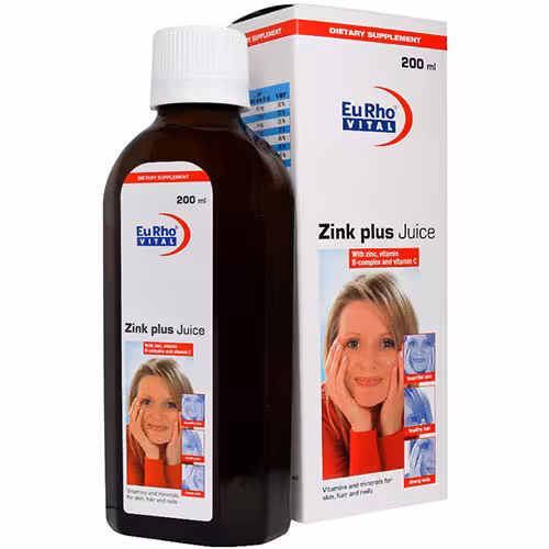 شربت زینک پلاس یوروویتال