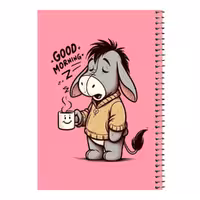 دفتر مشق 80 برگ اس جی مدل خر بامزه