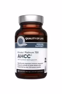 قرص AHCC پلاتینیوم quality of life - بسته 60 عددی