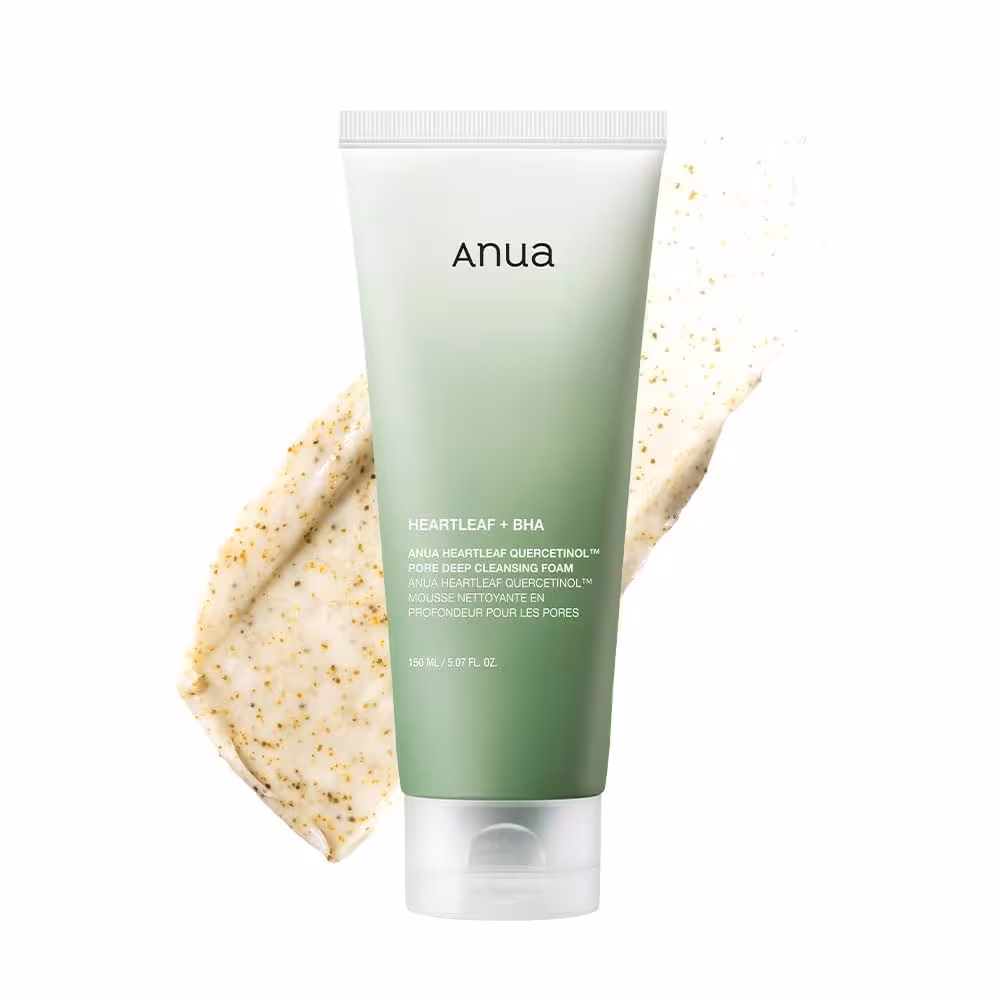 فوم شستشو منافذ باز آنوا ( ANUA – Heartleaf Pore Deep Cleansing Foam )