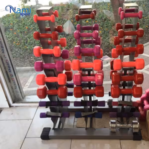 رک دمبل بانوان 3 ردیفه